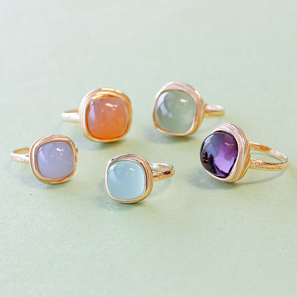 color fashion rings